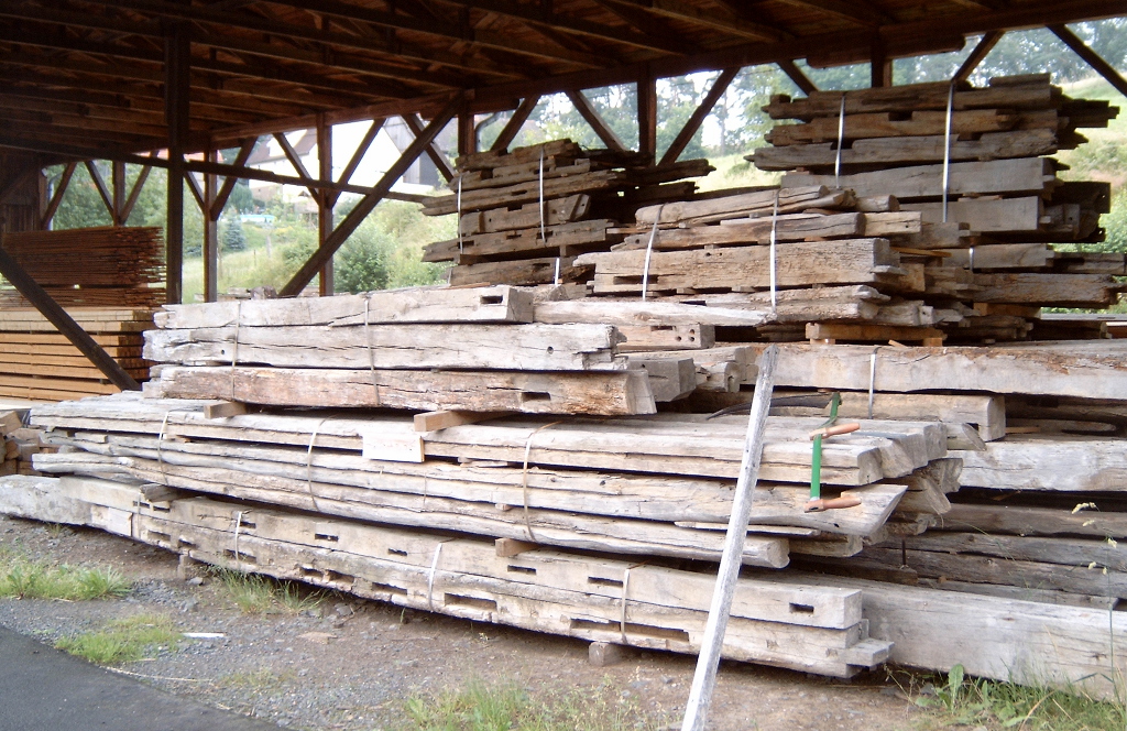 Stromberg eingelagertes Fachwerk